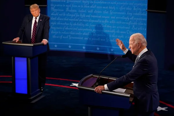 Donald Trump e Joe Biden