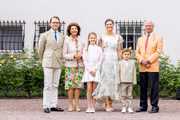 Um dos núcleos da família real da Suécia 