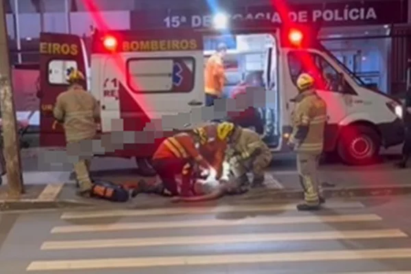 travesti esfaqueada em frente à delegacia do DF