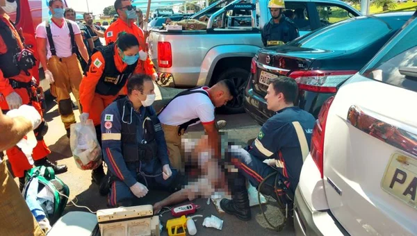 Homem passa mal em estacionamento de atacadão do DF e morre