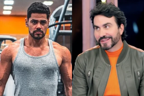 Leandro Rodrigues e padre Fábio de Melo
