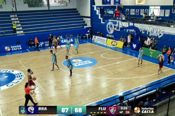 Torneio de Abertura: Brasília Basquete domina e vence Fluminense na estreia