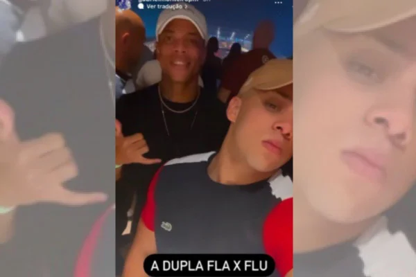 Foto de jogador do Flu com aliado de Bolsonaro irrita torcedores