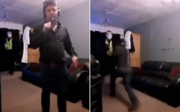 Vídeo: cover de “Elvis Presley” é preso em live por violência doméstica