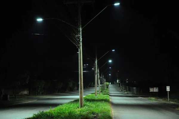 imagem colorida iluminação de led aparecida de goiania