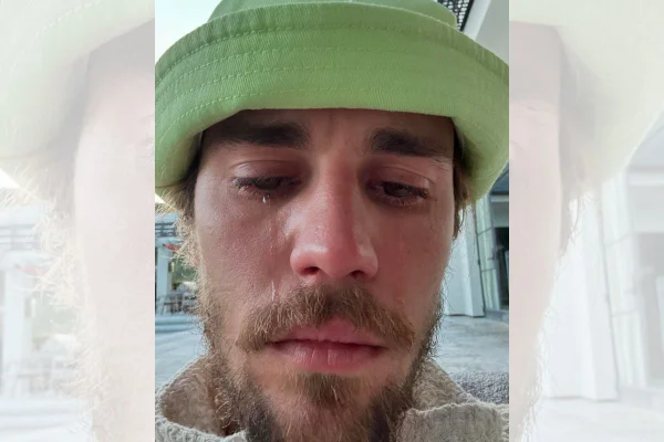 Eita! Justin Bieber publica sequência de fotos chorando e preocupa fãs