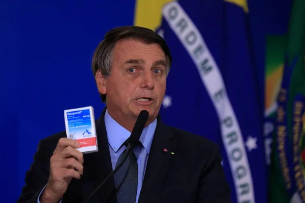bolsonaro com cloroquina