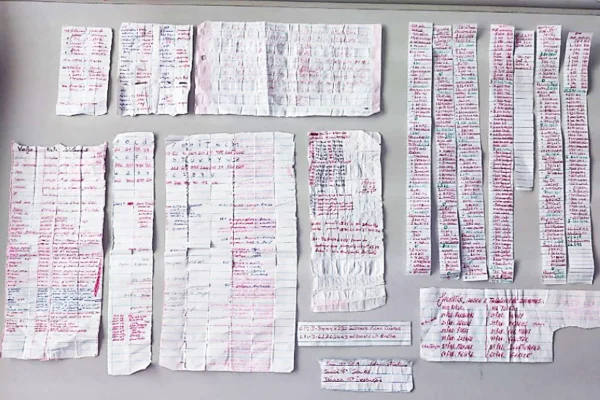 Manuscritos revelaram ligação de ONG com lideranças do PCC