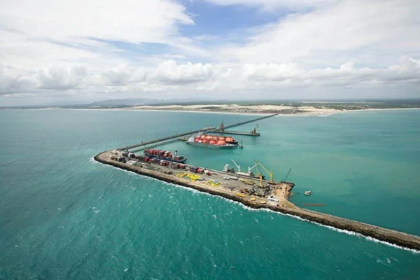 Imagem do Porto de Pecém (CE)