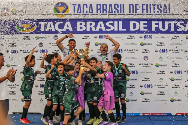 Nova Geração, do Distrito Federal, vence Taça Brasil de Futsal Sub-9