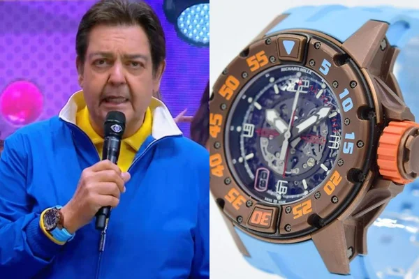 Faustão relógio de 700 mil