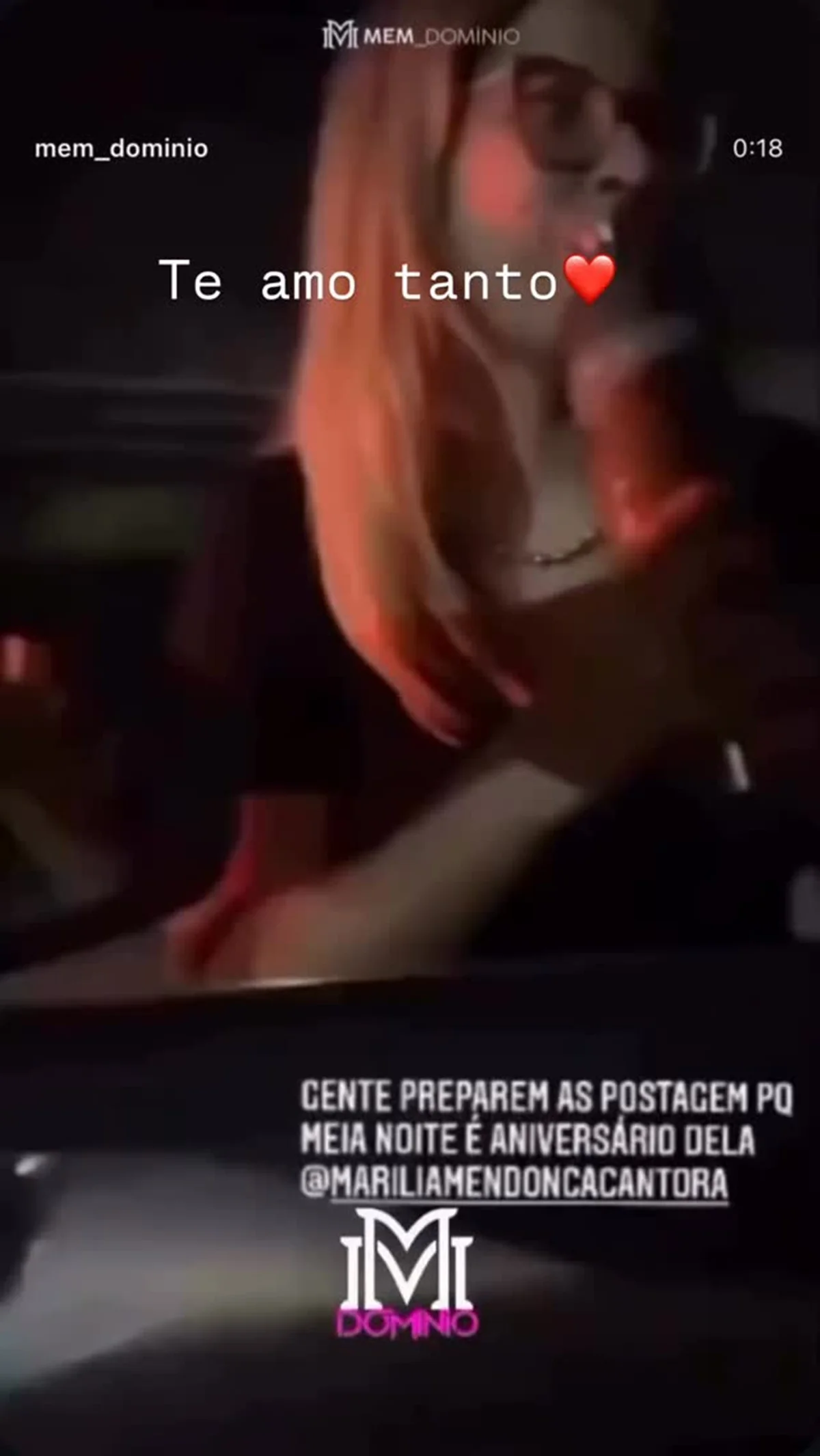Amiga se declarou no dia do aniveersário de Marilia Mendonça Amiga se declarou no dia do aniveersário de Marilia Mendonça