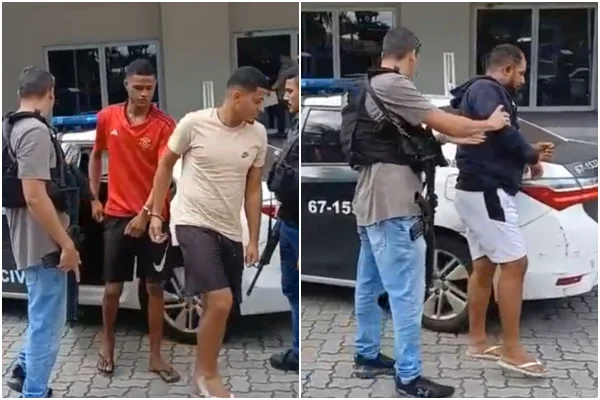 Trio do CV é preso por traficar armas em comunidades do Rio