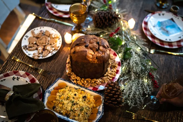Panetone recheado de sorvete é sobremesa perfeita de Natal