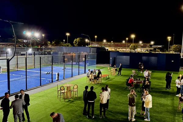 Aeroporto de Brasília recebe arena de padel aberta ao público - destaque galeria