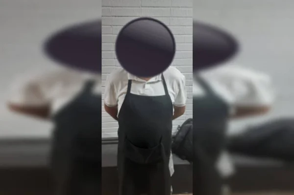 garçom preso