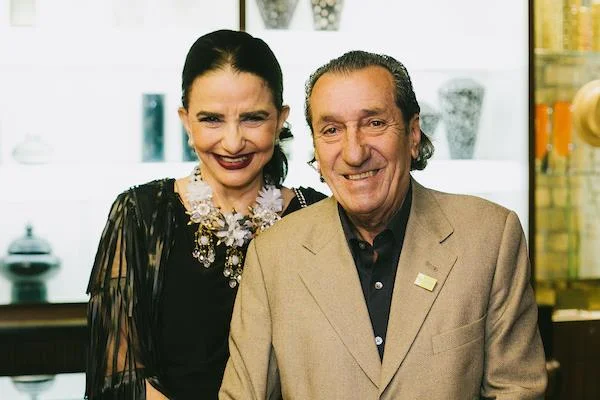 Moema Leão e Celso Martins Moema Leão e Celso Martins
