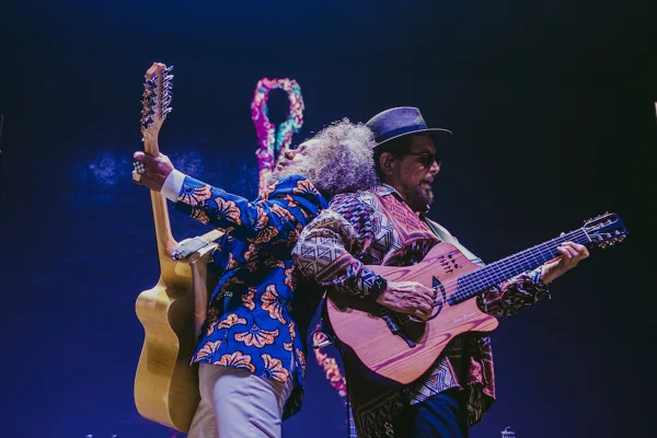 Chico César e Geraldo Azevedo