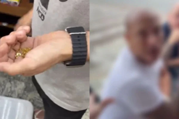 A Polícia Militar foi acionada após o filho do paciente acusar o técnico de roubar a corrente de ouro. O profissional foi preso em flagrante - Metrópoles
