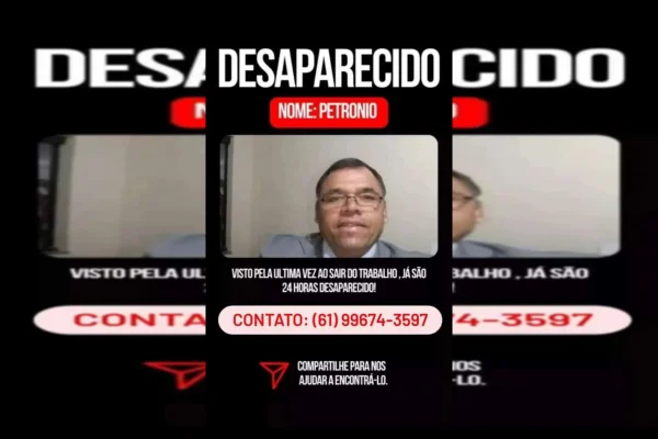 Parentes procuram pintor de carros que sumiu após ir ao trabalho no DF