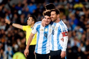 Messi fez dois gols contra a Venezuela