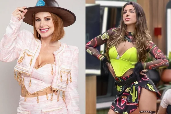 Montagem com fotos de Deborah Albuquerque e Pétala Barreiros