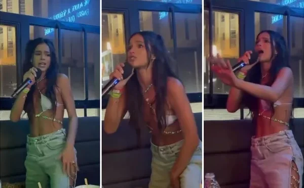 Bruna Marquezine após show da Rosalía