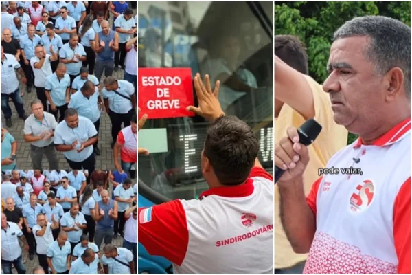 Rodoviários do ES em estado de greve, assembleis - Metrópoles