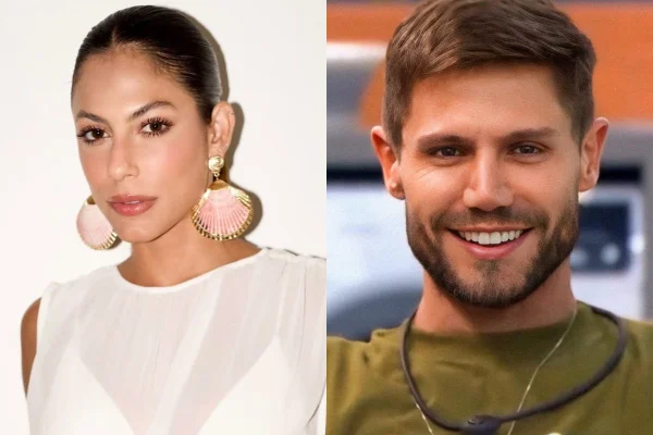 Montagem com fotos de Mari Gonzalez e Jonas