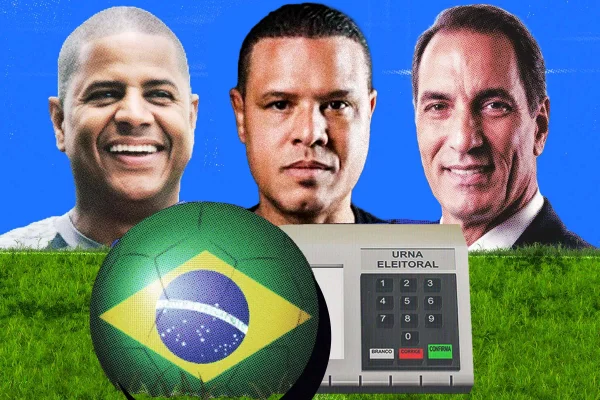 Marcelinho Carioca, Luís Fabiano e Edmundo