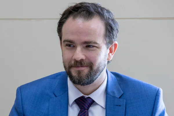 Imagem colorida de Reunião do então secretário-Executivo do Ministério da Fazenda, Dario Durigan, com o Deputado Federal Danilo Fortes