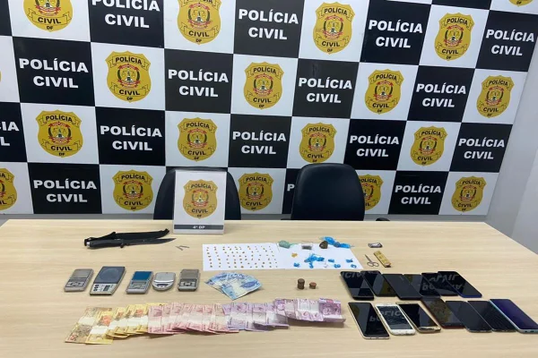 Operação contra tráfico de drogas PCDF