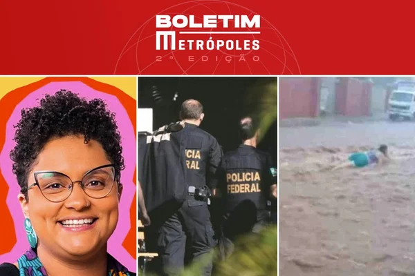 Imagem colorida dos destaques do Boletim Metrópoles de 23/9/2022