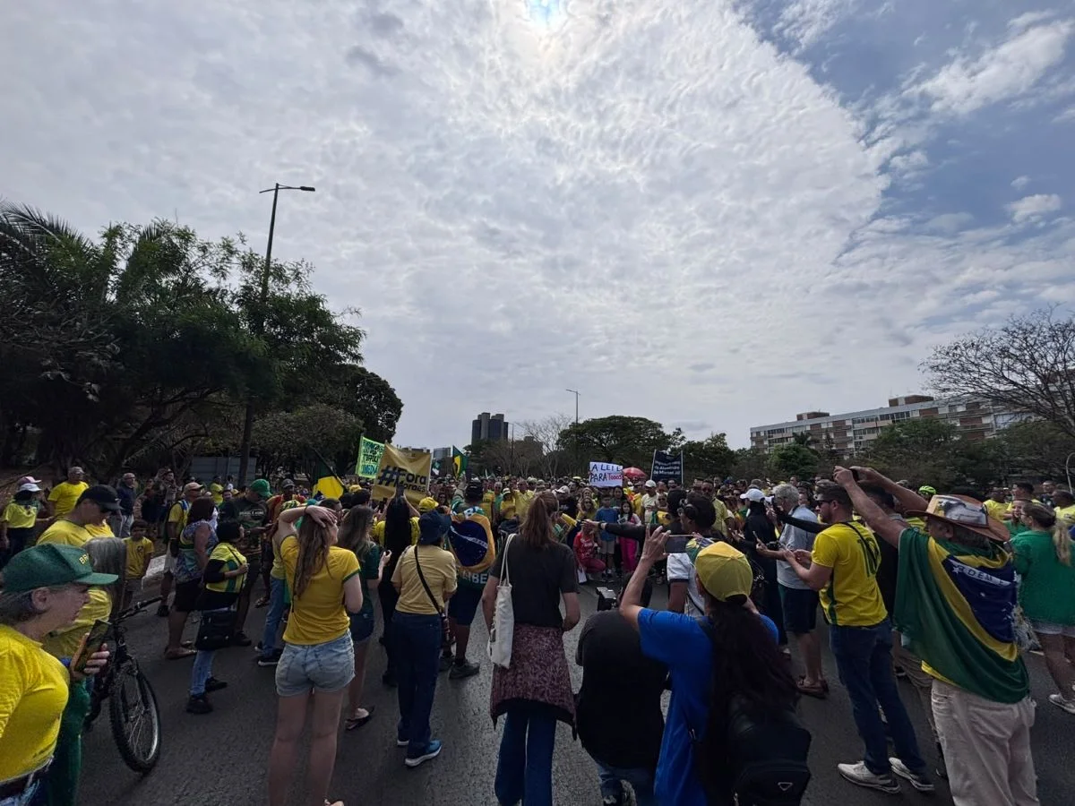 Ato contra ministros do STF foi realizado em Brasília nesta segunda-feira (7/9) Ato contra ministros do STF foi realizado em Brasília nesta segunda-feira (7/9)