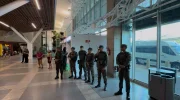 Segurança no aeroporto de Belém para a COP30 Segurança no aeroporto de Belém para a COP30