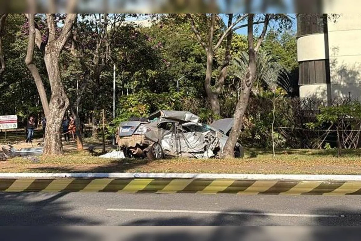Acidente no Eixinho Sul deixa um morto nesta segunda-feira (22/6) Acidente no Eixinho Sul deixa um morto nesta segunda-feira (22/6)