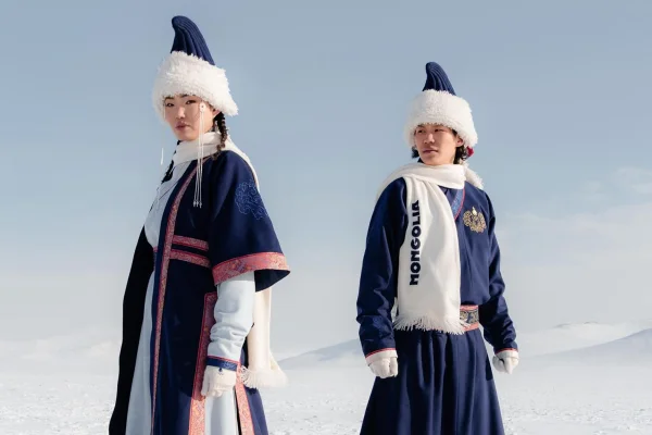 uniformes-olimpiadas-de-inverno-milao-2026-mongolia - metrópoles