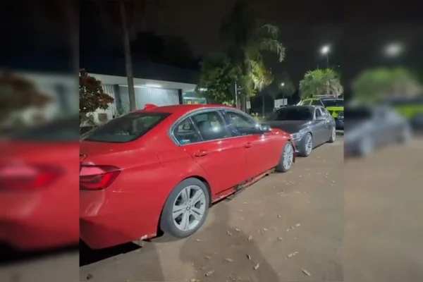 BMWs de R$ 300 mil atingem 260 km/h em racha no DF e são apreendidas