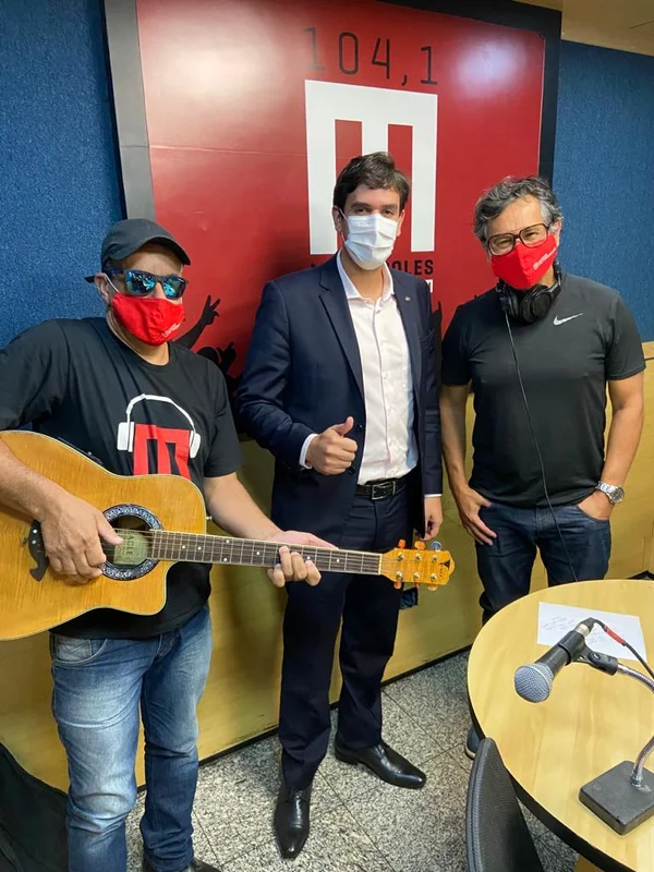 “Os Cabeças da Notícia” entrevistam o Presidente da CLDF, Rafael Prudente