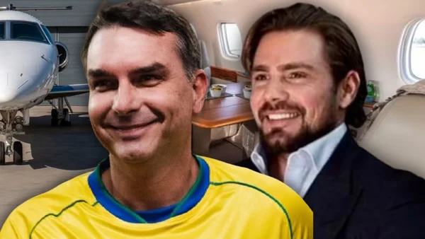 Flávio Bolsonaro nas asas de Vorcaro