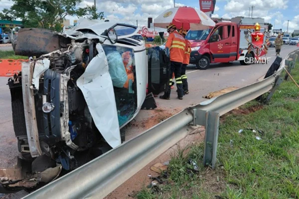 Motorista da Novacap se envolve em acidente e nega bafômetro
