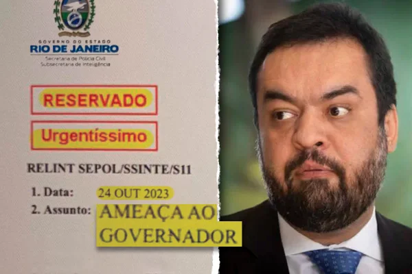 ameaça morte governador