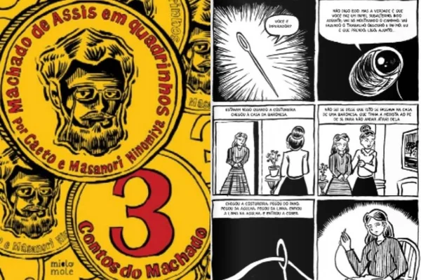 Clássico modernizado: editora traz contos de Machado de Assis como HQ