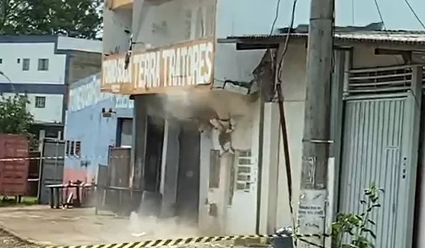 Prédio desaba em Taguatinga