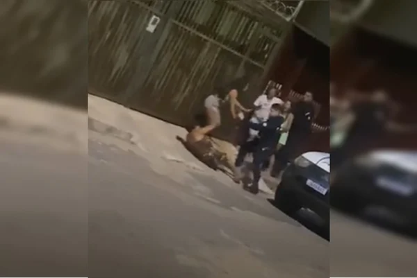 DF: PM dá rasteira em mulher em ação contra violência doméstica; vídeo