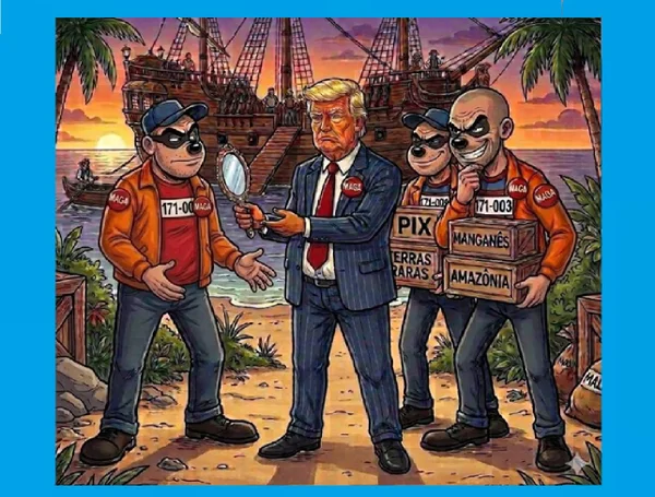 Dudu revela: a Trump, Pix, terras raras, honra; a brasucas, espelhinho