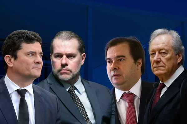 Toffoli, Moro, Maia e outras autoridades discutem os Três Poderes