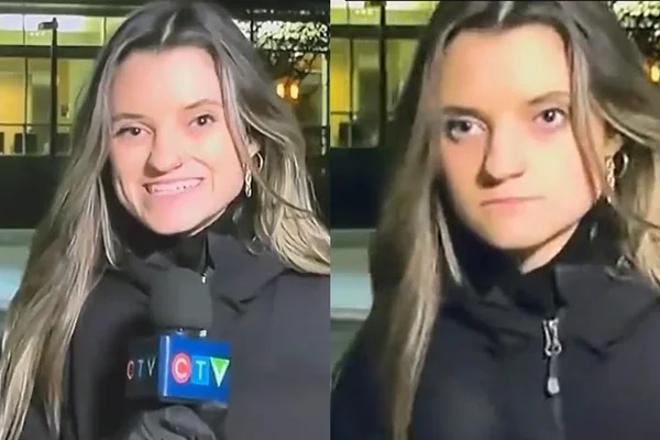 Repórter Jessica Robb, da CTV, passa mal durante transmissão ao vivo