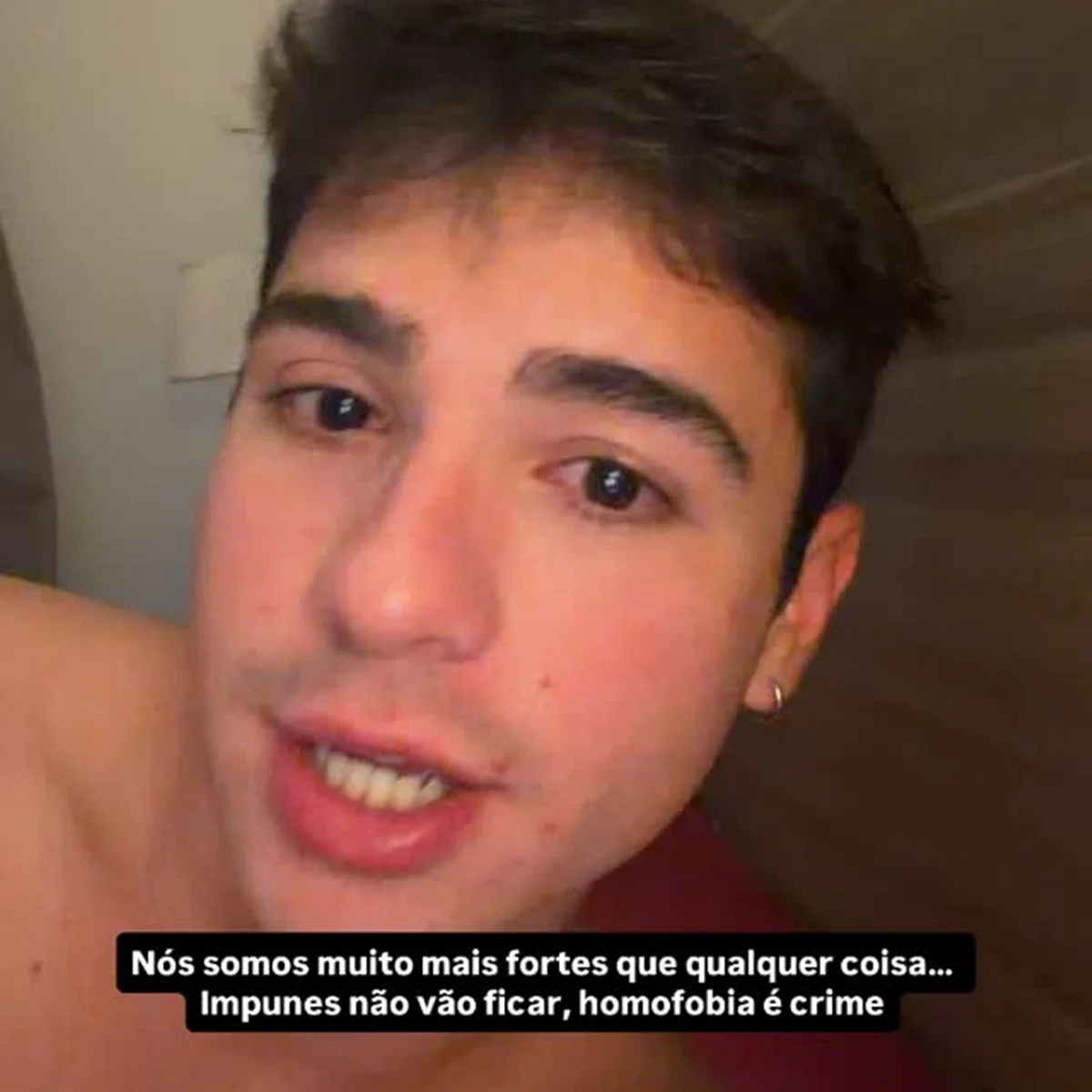 João Victor Gonçalves agradeceu o apoio que recebeu dos fãs João Victor Gonçalves agradeceu o apoio que recebeu dos fãs