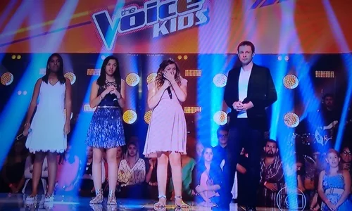 Participantes do The Voice Kids fazem show em Brasília